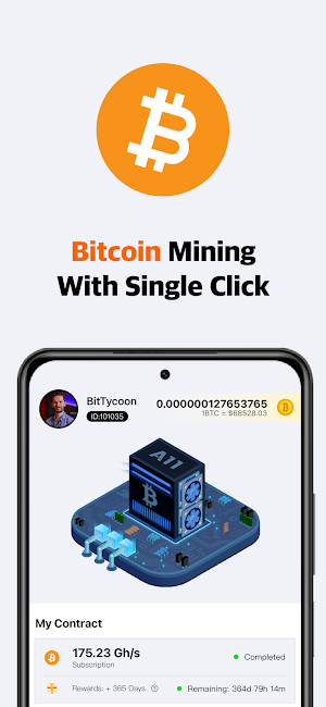 BitTycoon Lite：BTC Mining Screenshot 0