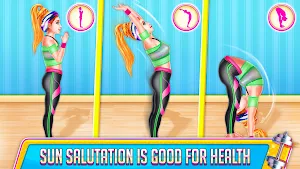 Fitness Workout - Yoga Games Screenshot 1