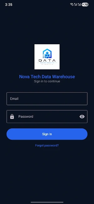 Data Warehouse By Nova Tech Screenshot 0