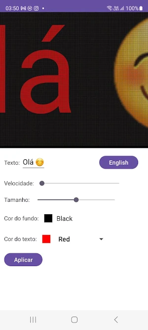 Painel de LED Screenshot 0