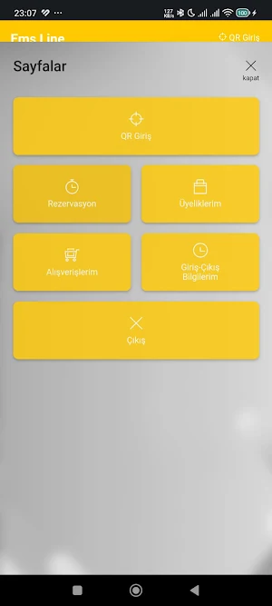 Ems Line Üye Uygulaması Screenshot 3