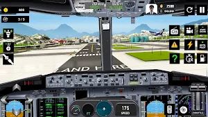 Flight Simulator Airplane Game Screenshot 0