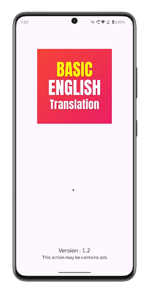 Basic English Translation Screenshot 0