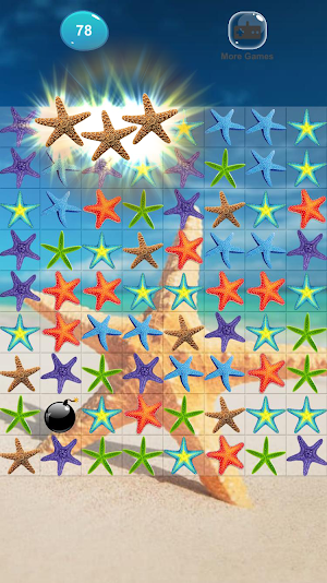 Sea Beach Blast: Ocean Mania Crush Puzzle match 3 Screenshot 0