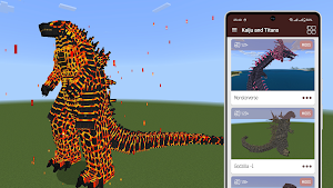 Godzilla Bloodbath: MCPE Mod Screenshot 3