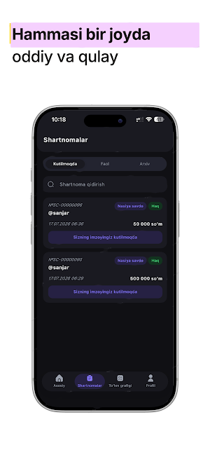 Bitim Screenshot 1