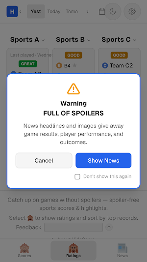 HideScore Screenshot 3
