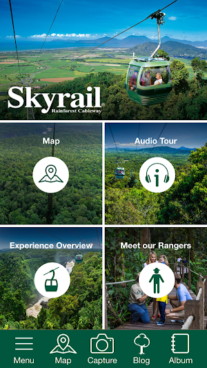Skyrail Interpretive App & Audio Guide Screenshot 1