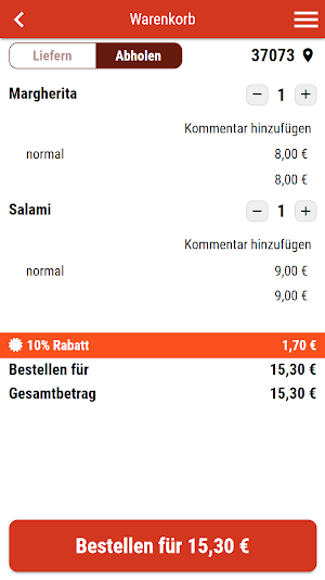 Damas Ros Göttingen Screenshot 1