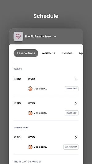 The Fit Family Tree Screenshot 2