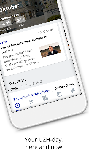 UZH now Screenshot 0