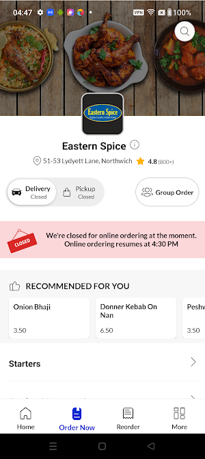 Eastern Spice Screenshot 1