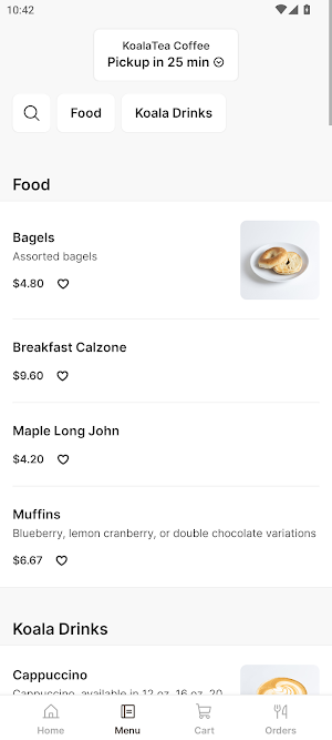 KoalaTea Coffee Screenshot 1