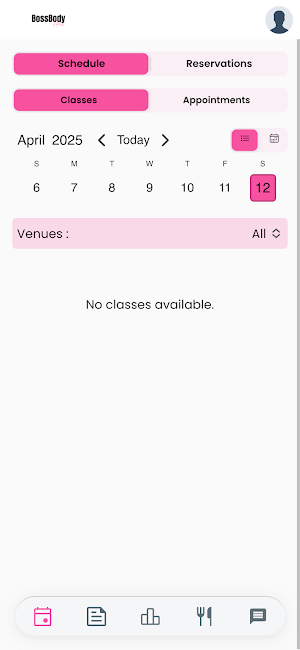 BossBody - Fitness, Food & Fun Screenshot 3