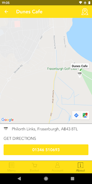 Dunes Cafe and Coffee Shop Screenshot 0
