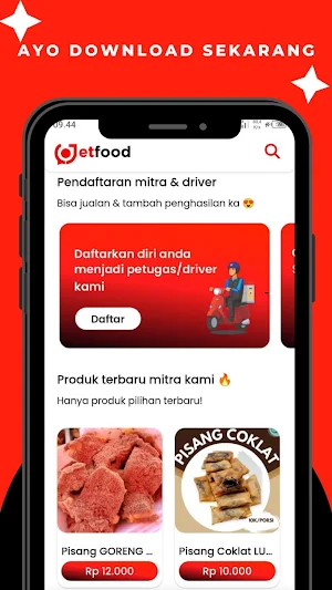 JETFOOD Screenshot 1