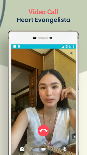 Heart Evangelista Fake Call Screenshot 3