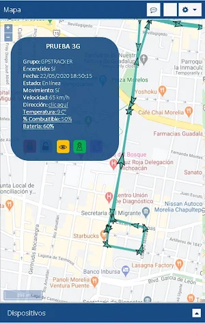Evolucion GPS Screenshot 1