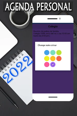 Agenda Personal 2022 Screenshot 1