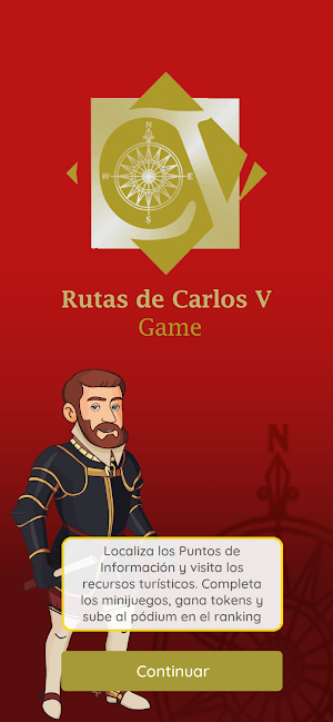 Rutas de Carlos V Game Screenshot 0