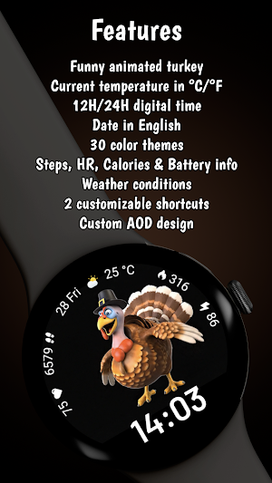Thanksgiving Turkey Animated Screenshot 2