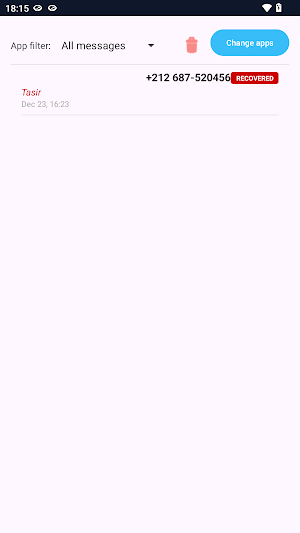 See Deleted Messages - Recover Screenshot 0
