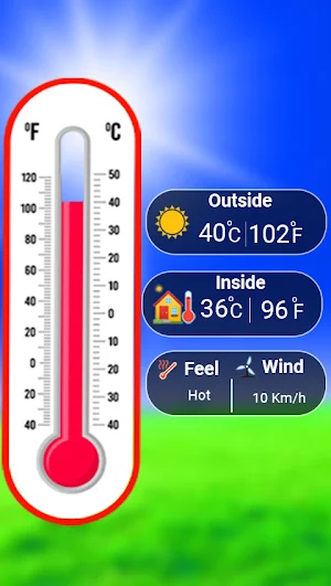 Thermometer Room Temperature-Digital Thermometer Screenshot 0