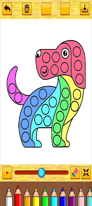 Pop It Coloring Screenshot 3