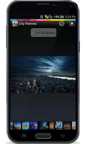 Tema Pemandangan Kota Screenshot 0