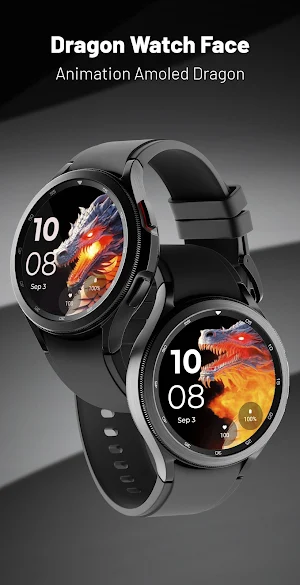 Dragon Animation Watch Face Screenshot 0