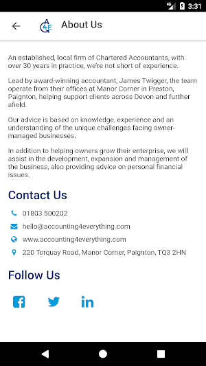Accounting4Everything Screenshot 1