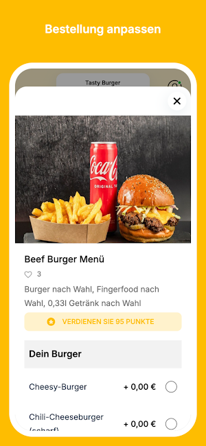 Tasty Burger Essen Screenshot 2