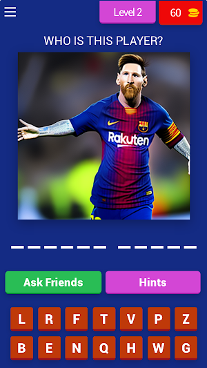 Football Player Guessing Game? Screenshot 2