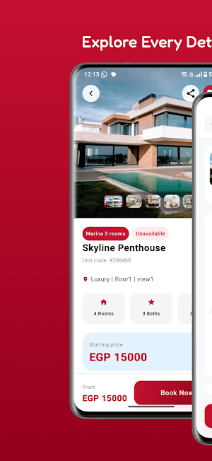 Delta Dream Booking Screenshot 1
