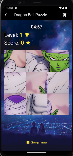 Dragon Ball Puzzle & Quiz Screenshot 1