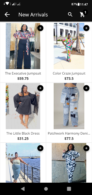 The Curvy Couture Boutique Screenshot 2