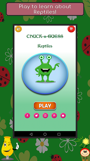 Chuck n Guess Reptiles Screenshot 0