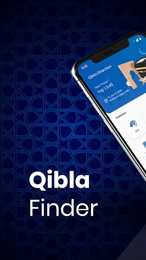 Qibla Finder - Islamic Compass Screenshot 0