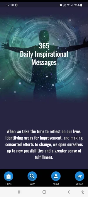 Daily Inspirational Messages Screenshot 1