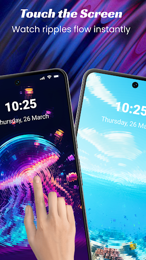 Ripple Live Wallpaper 4K Screenshot 0