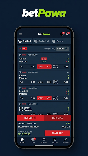BetPawa Screenshot 2