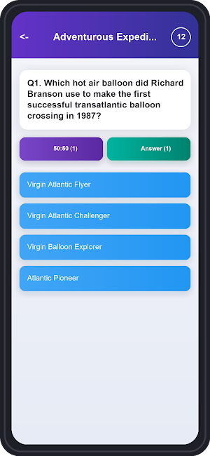 Richard Branson Trivia Quiz Screenshot 3