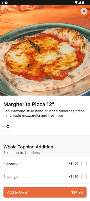 Simonetta's Brick Oven Pizza Screenshot 2