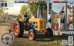Village Tractor Driving Games Screenshot 3