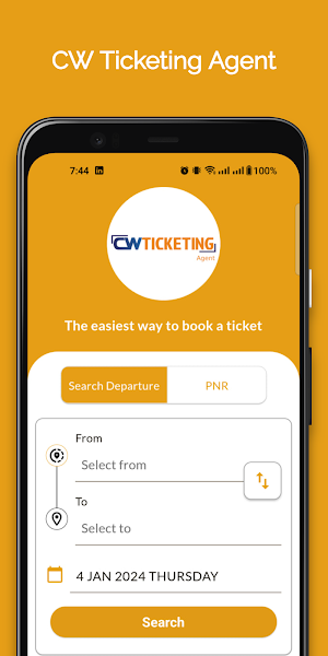 CW Ticketing Agent Screenshot 1