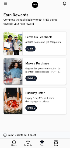 oVRdoze Rewards Screenshot 0