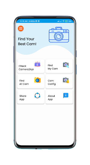 Cam Finder Screenshot 1