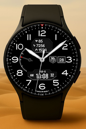 Hybrid Tag Watch Face Screenshot 0