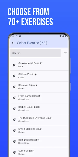 NovaLift - Workout Tracker Screenshot 1
