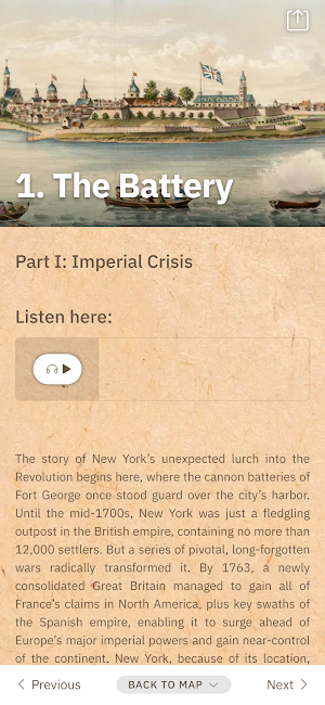 NYC Revolutionary Trail Screenshot 3